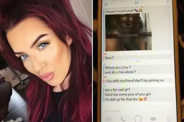 {Photos} See What A Woman Did To A Man Who Sent Her His Naked Pictures On Snapchat